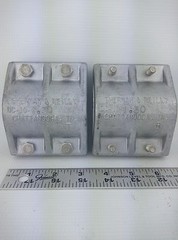 Sherman & Reilly DC 10 Duct Coupler DC-10-1.30 Lot of 2
