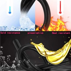7-28mm Split Convoluted Tubing Conduit Sleeving Wiring Harness Loom Protect