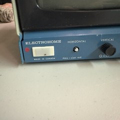 ElectroHome 12-687-03 Monitor 9 Video Gaming Vintage Made In Canada Gamer