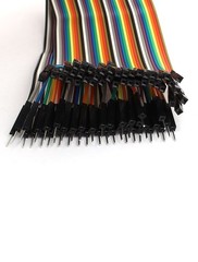 30cm 12″ 40pin Male to Female 2.54mm 1P-1P Jumper Wire Flat Cable