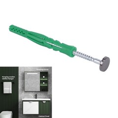 50pcs Expansion Plug Tubes Anching Kits For Various Wall Fixing Mounting Object