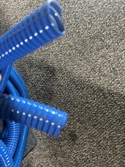 (QTY 4) Conduit Spilt Cable Tidy Flexible Tube Convoluted 1.25″ x 50′ VUF CVLD
