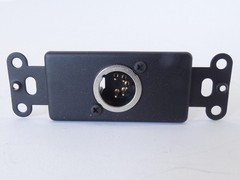 Pathway 5203BL Modular Insert Black XLR5M 5-Pin Male IDC – NEW Surplus!