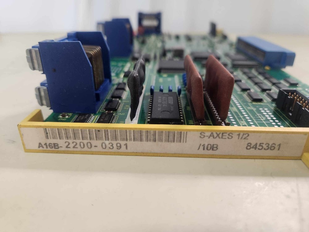 Fanuc A16B-2200-0391/10B S-AXES 1/2 Circuit Board