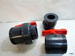 lot of PVC-U PN16 50-1 1/2 B1-1 and B1-2