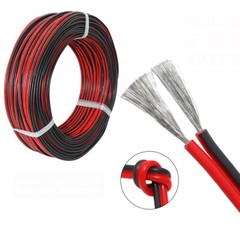 Red &Black 2Pin Silicone Wire 8AWG-28AWG Extra Soft Silicone Cable Tinned Copper