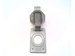 Crouse Hinds DS1020G, 1.70″ CAST ALUMINUM RECEPTACLE COVER, 1GANG, 1PC