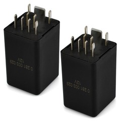 2-Pack 4E0907282A 0281003029 Heater Plug,Car Glow Plug Relay,11-pin Connector…