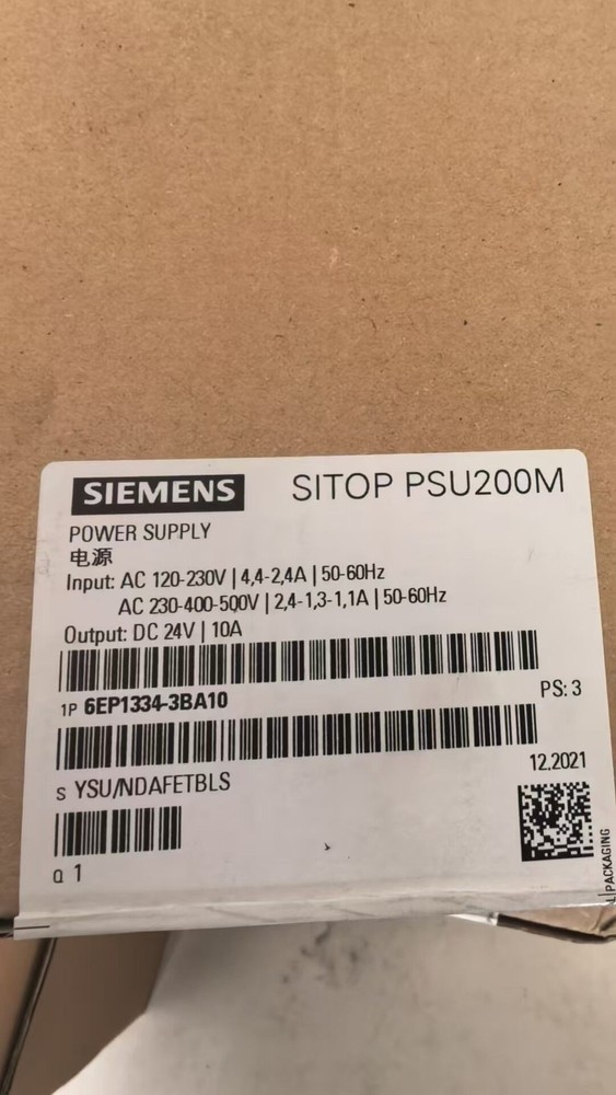 1PC NEW SIEMENS 6EP1334-3BA10 Power Supply 1 Year Warranty