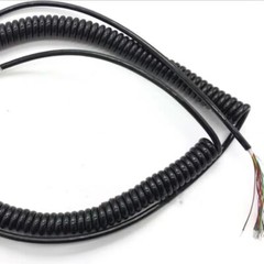 12-21 Cores Spring Spiral Cable Coiled Cable for CNC Handheld Encoder MPG