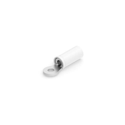 TE Connectivity 53964-1, 16 to 14 AWG, #6 Stud, Black Stripe, Ring Terminal, 1pc