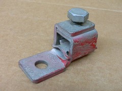 Burndy Kpa34 Mechanical Conn,500 Kcmil To 4/0 Awg
