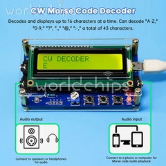 DC 5V CW Morse Code Decoder Circuit Board Welding Practice DIY Electronic Kit
