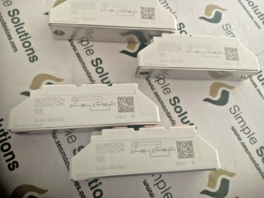 4PCS LOT OF SKKH106/16E SEMIKRON THYRISTOR DIODE MODULE NEW