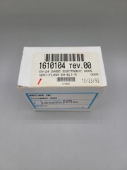 NEW WHEELOCK EH-EL1-R Indoor/Outdoor 24VDC Electronic Horn Red 104025