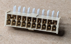 Samtec IPL1-110-01-L-D-RA-K (Lot of 10) 20-Pin Right Angle PCB Connector