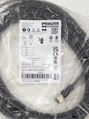 Murr Elektronik Assorted MSUD Valve Plug & M12 Female A-Cod Cables | Lot of 8