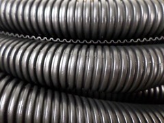 3/4″ x 10-Feet Black Poly Corrugated Split Wire Loom Protective Tubing