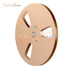 7 inch Blank Tape Reel Replacement Open Reel Cassette Aluminum Empty Disk