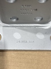NEW B-LINE B281SQSS4, 6X6 STAINLESS POST BASE LOT OF 2