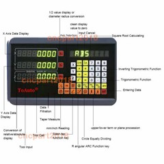 Bridgeport Mill 3Axis Digital Readout +3pc Linear Glass Scale DRO Display Kit