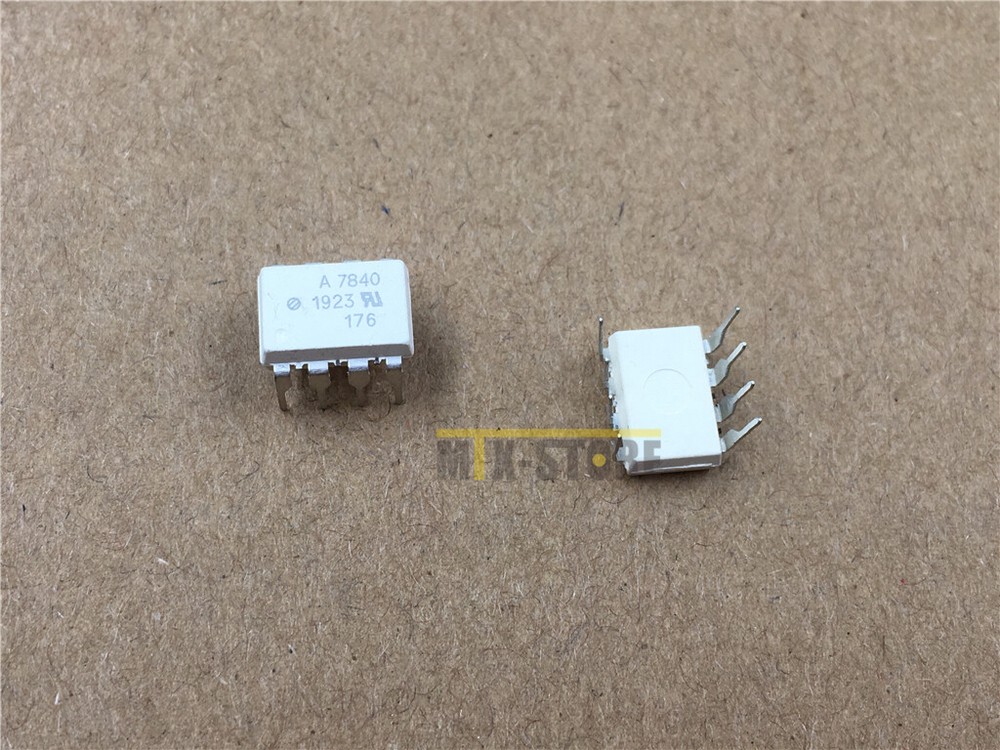 10PCS HCPL-7840 A7840 New Best IC OPAMP ISOLATION 100KHZ 8DIP