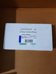 SQUARE D QO200PWX240 CONTROL RELAY SCHNEIDER30A 240V 60Hz