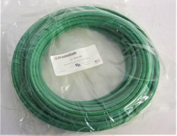 FREELINWADE 1J-203-06 GREEN NYLON 1/4 X .170 X 100 FT BAG