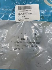 Belden 17449-S Retractile Replacement Cord 12Ft New NOS 16-3 Sjo Neoprene