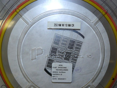 GDSI 250 NM W/10 NM CR Semiconductor Diced Silicon Wafer 14x23mm New