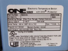 NEW United Electric D1D2H1N One Series Temperature Switch -50 to 1000°F