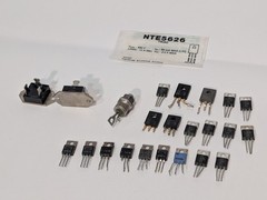 Lot of Assorted Semiconductor, Transistors, ERS ERS-123-AP, NTE5626, More