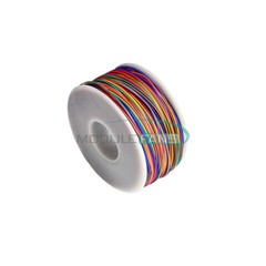 30AWG Test Wrapping Cable Wire 280M B-30-1000 8-Wire Colored Insulation