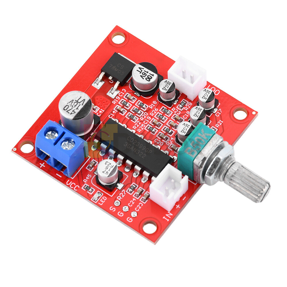 PT2399 Microphone Reverb Plate Reverberation Board No Preamplifier Function Red