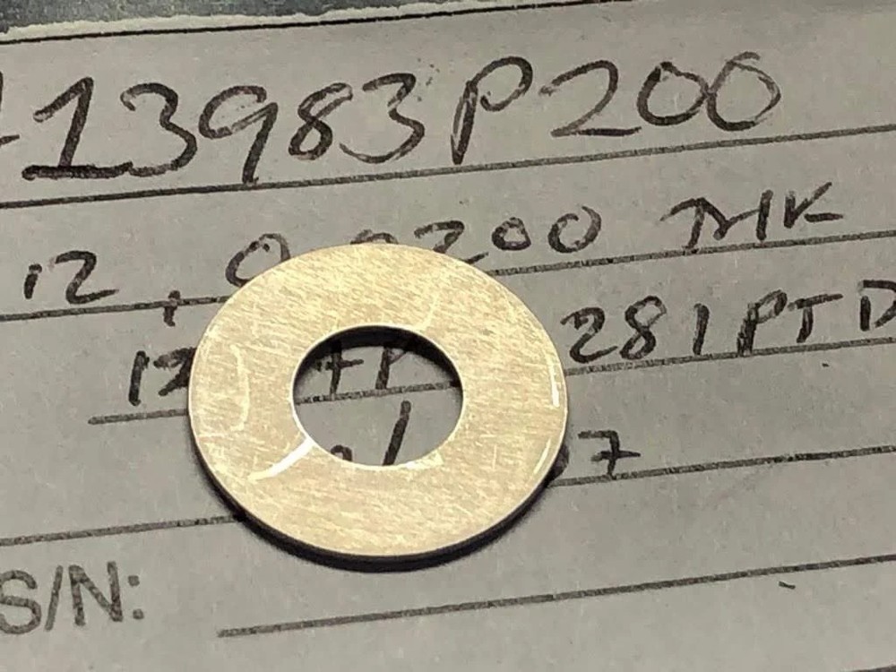 A13983P200 – MIL – SHIM #12, 0.0200″ THICK