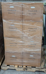 New Pallet of 16 Thales MissionLINK 700 Vehicular Satellite Internet System Kits