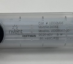 Hoffman LEDD2M35 Led Light Bar W/Cable, 20-60VDC 5W