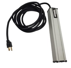 Wiremold UL207BD Plug-In Outlet Center 6 Outlets, 16ft Cord, 12-1/4in Length