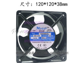 1pc NEW 12038B2XL Axial Fan Max Mount BT220 220V 22W 0.14A Cooling Fan~