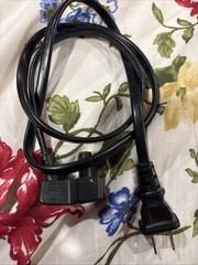 Baohing LL112007-1 VW-1, 2-18AWG, 5ft Power Cable, E159216 (lot of 2) NEW