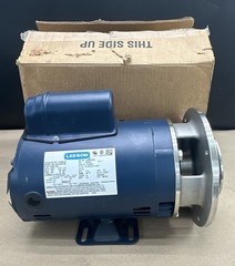Leeson 116582.00 1.5HP 115/230V Electric Pump Motor U6C34DK4B Single Phase 🇺🇸