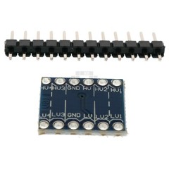 4 Channel Bi-Directional Logic Level Converter PCB Circuit Board, 3.3V 5V