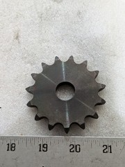 Martin 40BS17 Roller Chain Sprocket #40 Chain 17 Tooth 1-1/8 in Bore B-Hub OEM
