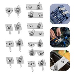 1 Set Battery Contact Batteries Metal Spring Battery Spring Contact Plate for