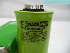 TRADEPRO TP-CAP-70/5/440USA-R 70/5 MFD 440/370V Round Capacitor