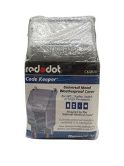 💥Red Dot CKMUV 3-1/4″ D 1-Gang, (1) GFCI, Weatherproof While-In-Use Cover, 1 pc