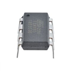 5PCS ATTINY85-20PU IC MCU 8BIT 8KB FLASH 8DIP Top