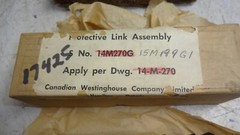 Canadian Westinghouse Protective Link Assembly 15M199G1 New