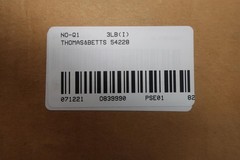 Box Of 3 Thomas&betts 54228 Color Keyed Two Hole Lug