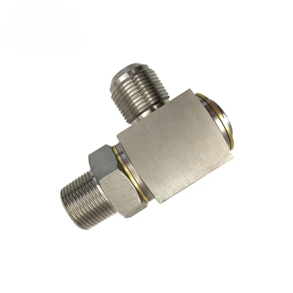 Rectangular High Pressure Stainless Steel Universal Hydraulic Rotary Joint